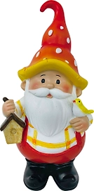 Фигура садовая скворечник красный 11,5х9х20 см