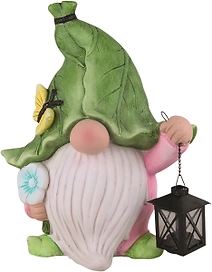 Садовая фигура Гном с фонарем 108288 41 см