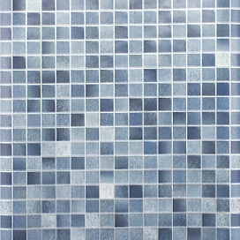 Самоклеющаяся пленка Deluxe 5028 кафель голубой 0,45x8 м