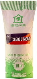 Семена газонной травы Клевер-Строй Теневой газон 10 кг