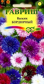 Семена Василька ГАВРИШ Цветочная коллекция Бордюрный 0,2 г