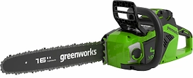 Аккумуляторная пила Greenworks GD40CS18 с АКБ и ЗУ