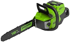 Аккумуляторная пила цепная Greenworks GD60CS40 60v без АКБ и ЗУ