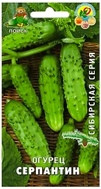 Семена Огурца ПОИСК Сибирская серия Серпантин 15 шт