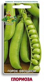 Семена Гороха овощного ПОИСК Глориоза 10 г