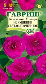 Семена Бальзамина Уоллера ГАВРИШ Искушение светло-пурпурное 5 шт