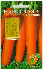 Семена Моркови ПОИСК Нантская 4 300 шт