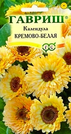 Семена Календулы ГАВРИШ Кремово-белая 3 г