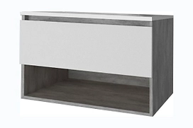 Тумба подвесная Sanita Luxe Infinity 60-10 50x60x50 см