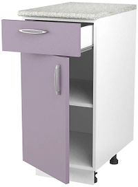 Шкаф напольный Глициния 85,4х40 см