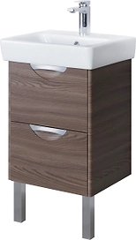 Тумба подвесная под раковину СИЛЬВА 62х50 см МДФ дуб маки