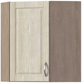 Шкаф угловой навесной Филадельфия 68х60 см