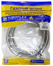 Шланг для подачи газа Overcon г/г 3/4 дюйма 80 см