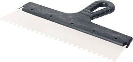 Шпатель фасадный ИНТЕК 300 мм зуб 6х6 мм