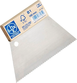 Шпатель зубчатый LUX-TOOLS Classic 180 мм В1