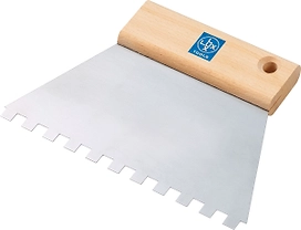 Шпатель зубчатый LUX-TOOLS Classic 180 мм С4