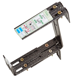 Кронштейн настенный для балконного ящика 20 см антрацит