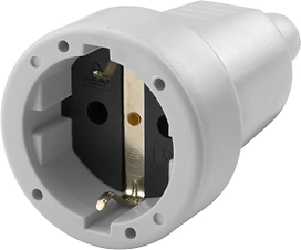 Муфта сетевая Indoor 230 В 16 А серая