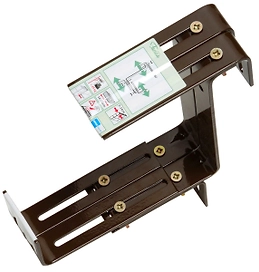 Держатель для балконного ящика LUX-TOOLS 325300 коричневый