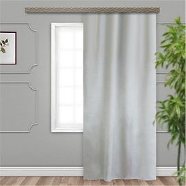 Штора портьерная WITERRA О30119 БЛЭКАУТ 135х260 см серебро