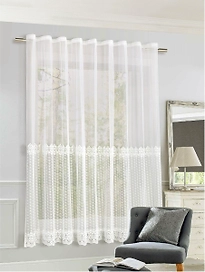 Штора тюлевая MIAMOZA 250х180 см белая