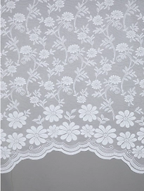 Штора тюлевая сетка 300х170 см 1 шт белая