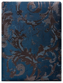 Штора портьерная Miamoza 270х160 см 1 шт серо-синяя