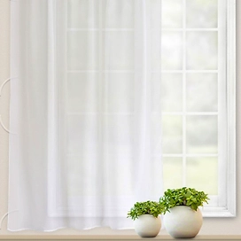 Штора тюлевая WITERRA вуаль 140 см 1 шт белая