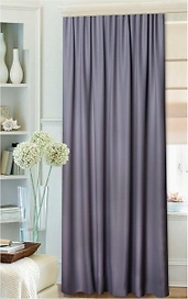 Штора портьерная Mona Liza Royal 270x150 см 1 шт темно-серая