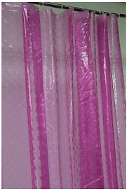 Штора для ванны Dasch La Vita 180х200 см розовая