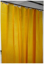 Штора для ванны Dasch La Vita 180х200 см оранжевая