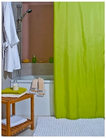 Штора для ванны Spirella Atlas 180х200 см зеленая