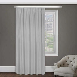 Штора портьерная 270x200 см 1 шт серая