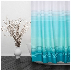 Штора для ванны Dasch Аквамарин 180х180 см голубая