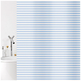 Штора для ванны Bacchetta Verga 240х200 см голубая
