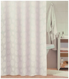 Штора для ванны IDDIS White Mist 180х180 см белая