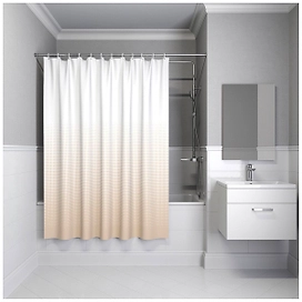 Штора для ванны Spirella Shine 200х180 см бежевая