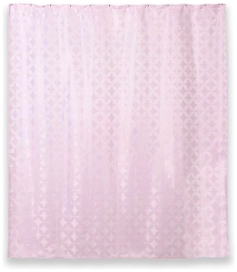 Штора для ванны WESS Lamis 180х200 см розовая