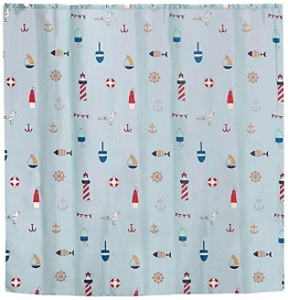 Штора для ванны Verran Faro 180х180 см серая