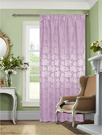 Штора портьерная ERT AND1327-27/150 140х270 см 1 шт сиреневая