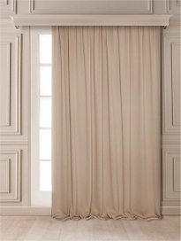 Штора портьерная MS 87200-106/150 PB 140х270 см бежевая 1 шт