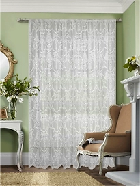 Штора тюлевая Gallery HX 24G 99050/280 KW 300х270 см белая 1 шт