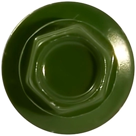 Саморезы Tech-KREP 4,8х51 мм шестигранные кровельные зеленые 200 шт