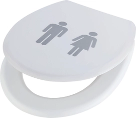 Сиденье для унитаза с микролифтом baliv Balta белое