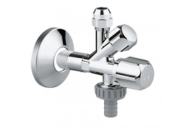 Вентиль угловой GROHE комбинированный 1/2-3/8