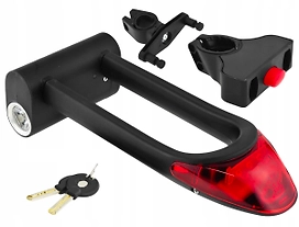 Велосипедный навесной замок с Led подсветкой