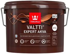 Лазурь антисептическая Tikkurila Valtti Expert Akva Дуб 9 л полуматовая