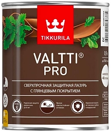 Лазурь защитная Tikkurila Valtti Pro Базовая 0,9 л глянцевая