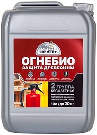 Пропитка для дерева ЭКСПЕРТ Огнебиозащита 10 л