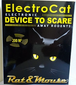 Отпугиватель крыс и мышей Электрокот 200 кв. м